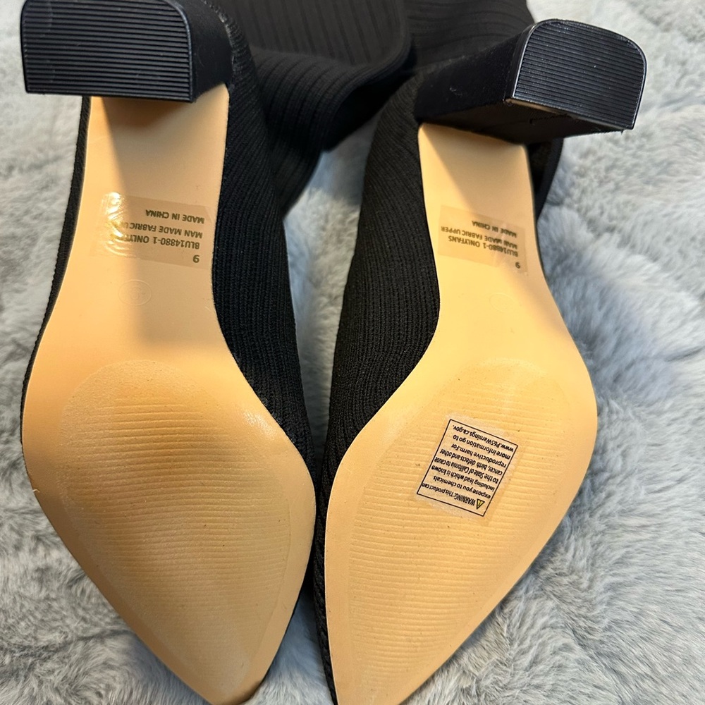 Fashion Nova. Brand new, Black Over-the-Knee Women's Boots - Picture 6 of 6